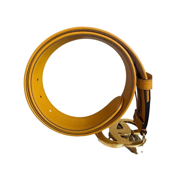 Gucci raffia big GG belt size 75 - Picture 4 of 9